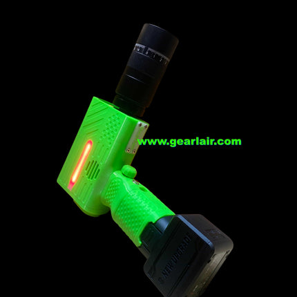 130W Laser Duct Blower Igniter with 16.8V 4000mAh 10C Lithium Battery, Fingerprint Switch & Focusing Lens