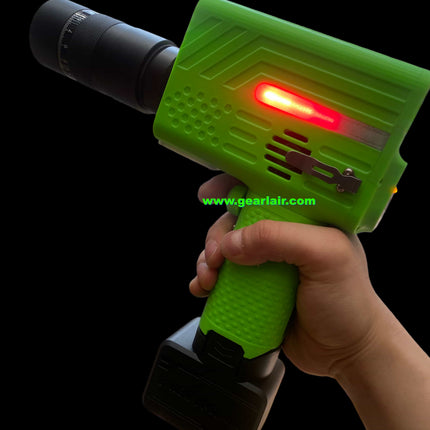 130W Laser Duct Blower Igniter with 16.8V 4000mAh 10C Lithium Battery, Fingerprint Switch & Focusing Lens