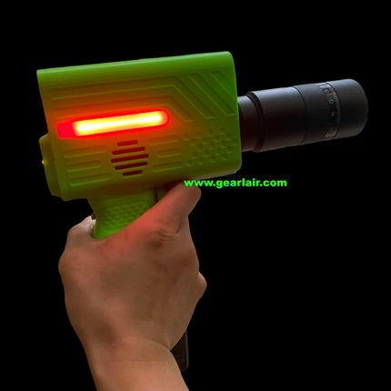 130W Laser Duct Blower Igniter with 16.8V 4000mAh 10C Lithium Battery, Fingerprint Switch & Focusing Lens