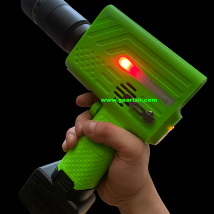 130W Laser Duct Blower Igniter with 16.8V 4000mAh 10C Lithium Battery, Fingerprint Switch & Focusing Lens