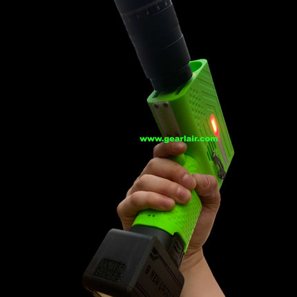 130W Laser Duct Blower Igniter with 16.8V 4000mAh 10C Lithium Battery, Fingerprint Switch & Focusing Lens