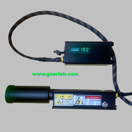 Super Mini 130W Laser Pump | Portable High Power 130W Optical Output with Aluminum Alloy Case & Samsung Battery