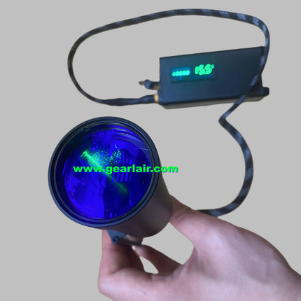 Super Mini 130W Laser Pump | Portable High Power 130W Optical Output with Aluminum Alloy Case & Samsung Battery