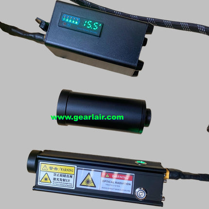 Super Mini 130W Laser Pump | Portable High Power 130W Optical Output with Aluminum Alloy Case & Samsung Battery