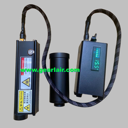 Super Mini 130W Laser Pump | Portable High Power 130W Optical Output with Aluminum Alloy Case & Samsung Battery