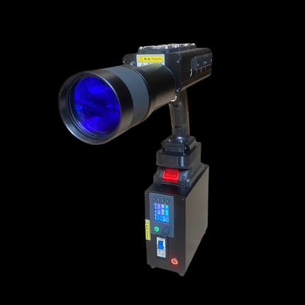 500W Laser Pump Source – 1000W Electrical Input | 3× Samsung 50S with Smart BMS | 50x Remote Control Zoom Lens | Green Coaxial Aiming | Adjustable Step-Down Module | 1-Month Warranty