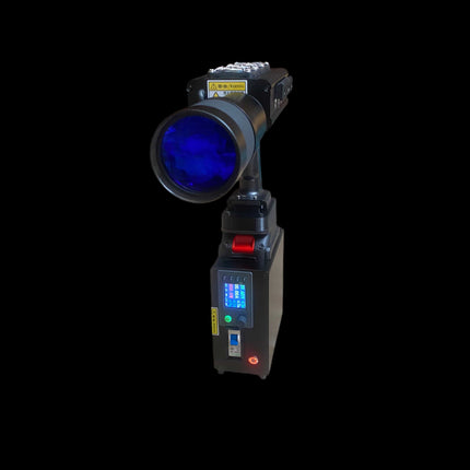500W Laser Pump Source – 1000W Electrical Input | 3× Samsung 50S with Smart BMS | 50x Remote Control Zoom Lens | Green Coaxial Aiming | Adjustable Step-Down Module | 1-Month Warranty