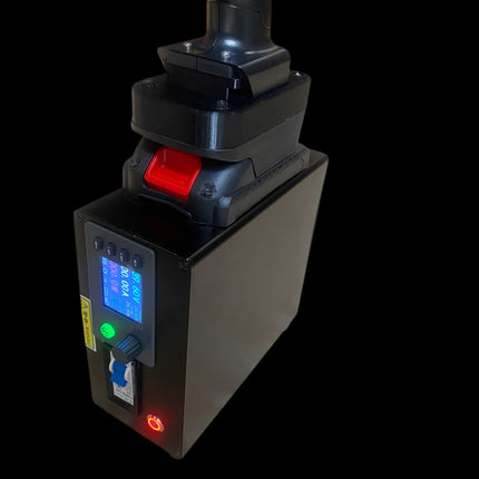 500W Laser Pump Source – 1000W Electrical Input | 3× Samsung 50S with Smart BMS | 50x Remote Control Zoom Lens | Green Coaxial Aiming | Adjustable Step-Down Module | 1-Month Warranty