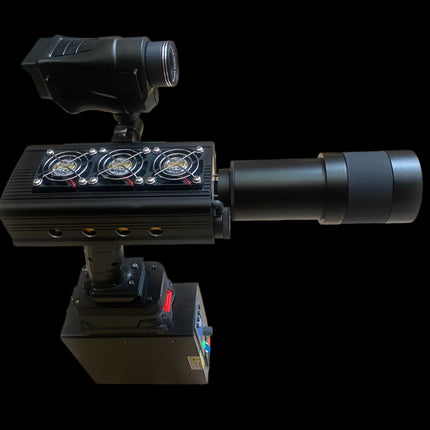 500W Laser Pump Source – 1000W Electrical Input | 3× Samsung 50S with Smart BMS | 50x Remote Control Zoom Lens | Green Coaxial Aiming | Adjustable Step-Down Module | 1-Month Warranty