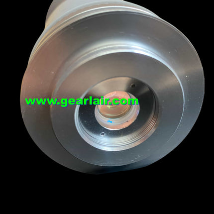 Double-sided nano-gold-coated pumping source, 100-meter collimating lens, focusing mirror, beam expanding mirror, high-temperature resistant quartz lens