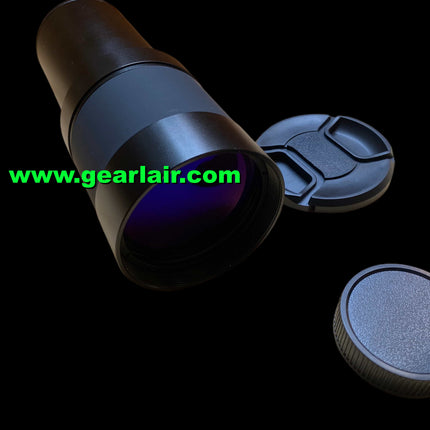 New Push Pull Rotatable 50X Laser Beam Expander Lens 70mm Large Aperture Wide Spectrum Coated Laser Focus Lens