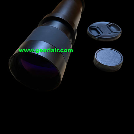 New Push Pull Rotatable 50X Laser Beam Expander Lens 70mm Large Aperture Wide Spectrum Coated Laser Focus Lens