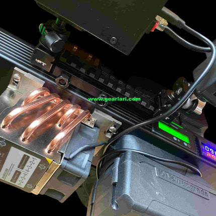Phantom Knight 750W Upgraded Pulsed Laser, Dual AMD SP3 Radiators Dual 21700 Batteries 976nm High Efficiency Long Distance Laser Ignition Equipment