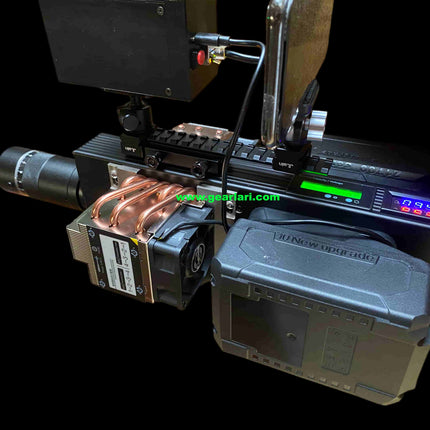 Phantom Knight 750W Upgraded Pulsed Laser, Dual AMD SP3 Radiators Dual 21700 Batteries 976nm High Efficiency Long Distance Laser Ignition Equipment
