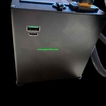 260W High Power Portable Industrial Laser Device, 555Wh Battery Aluminum Alloy Handheld Laser with Temperature Overheat Protection & Full Accessories
