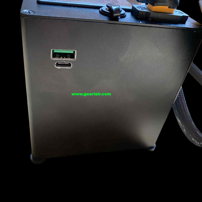 260W High Power Portable Industrial Laser Device, 555Wh Battery Aluminum Alloy Handheld Laser with Temperature Overheat Protection & Full Accessories