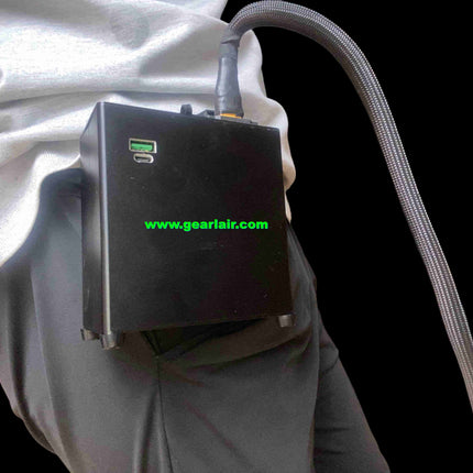 260W High Power Portable Industrial Laser Device, 555Wh Battery Aluminum Alloy Handheld Laser with Temperature Overheat Protection & Full Accessories