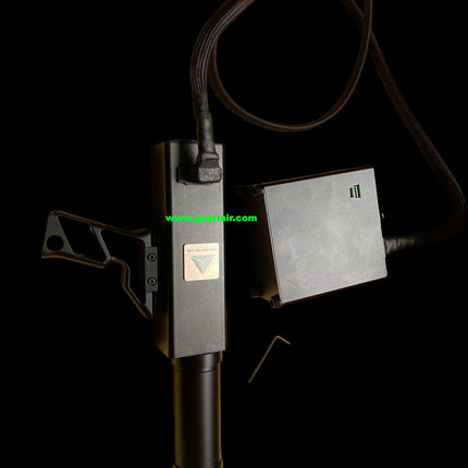 260W High Power Portable Industrial Laser Device, 555Wh Battery Aluminum Alloy Handheld Laser with Temperature Overheat Protection & Full Accessories