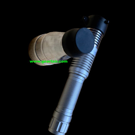 520-525nm Adjustable Focus Coaxial Laser Dazzler, FAC Homogenization Low Divergence Angle Laser Bird Repeller with SOS Flash Mode for Airport Orchard Scientific Research Signal Warning
