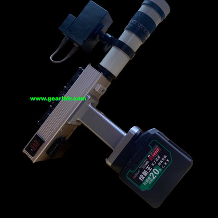 500W Laser Pump Source – 1000W Electrical Input | 3× Samsung 50S with Smart BMS | 40× White Push-Pull Rotary Zoom Lens + External Remote Plugin | Green Coaxial Aiming | Adjustable Step-Down Module | 1-Month Warranty