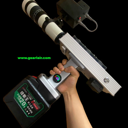 500W Laser Pump Source – 1000W Electrical Input | 3× Samsung 50S with Smart BMS | 40× White Push-Pull Rotary Zoom Lens + External Remote Plugin | Green Coaxial Aiming | Adjustable Step-Down Module | 1-Month Warranty