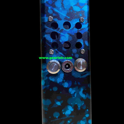 Collector-Grade Handheld 20W Blue Laser Engraving Module 450nm | Camouflage Blue Anodized Aluminum, 5X Expander, Built-in 21700 Battery Pack, Extreme Heat Dissipation
