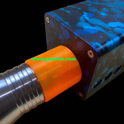 Collector-Grade Handheld 20W Blue Laser Engraving Module 450nm | Camouflage Blue Anodized Aluminum, 5X Expander, Built-in 21700 Battery Pack, Extreme Heat Dissipation