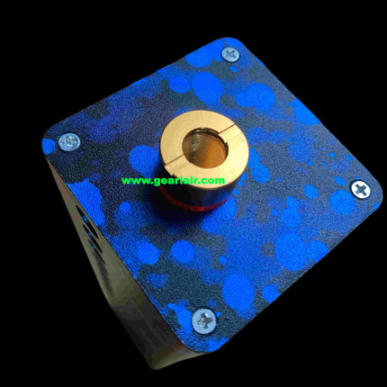 Collector-Grade Handheld 20W Blue Laser Engraving Module 450nm | Camouflage Blue Anodized Aluminum, 5X Expander, Built-in 21700 Battery Pack, Extreme Heat Dissipation