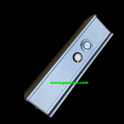 80W Aluminum Alloy Laser Lighter | Coaxial Red Dot Laser Igniter Outdoor Fire Starter With Temperature Protection