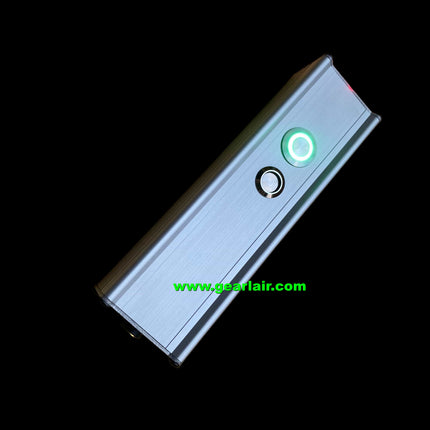 80W Aluminum Alloy Laser Lighter | Coaxial Red Dot Laser Igniter Outdoor Fire Starter With Temperature Protection