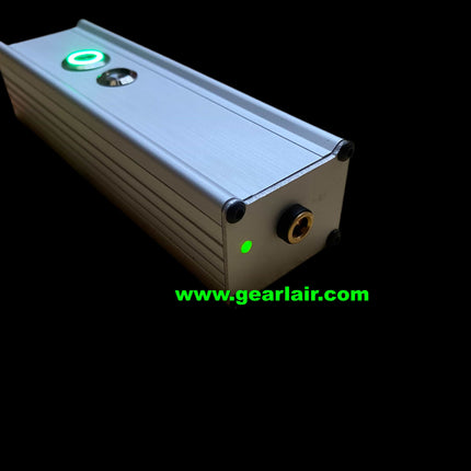 80W Aluminum Alloy Laser Lighter | Coaxial Red Dot Laser Igniter Outdoor Fire Starter With Temperature Protection