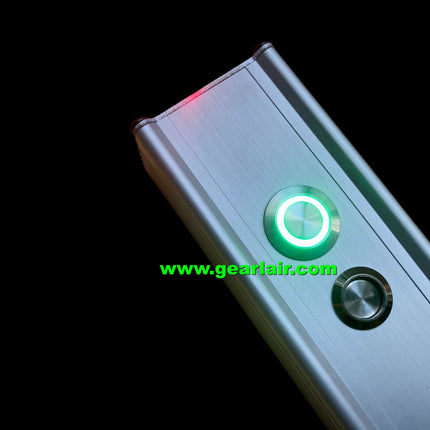 80W Aluminum Alloy Laser Lighter | Coaxial Red Dot Laser Igniter Outdoor Fire Starter With Temperature Protection