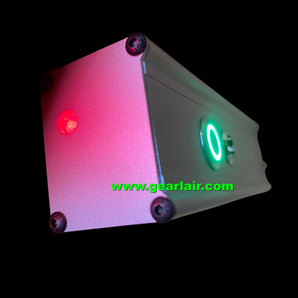 80W Aluminum Alloy Laser Lighter | Coaxial Red Dot Laser Igniter Outdoor Fire Starter With Temperature Protection