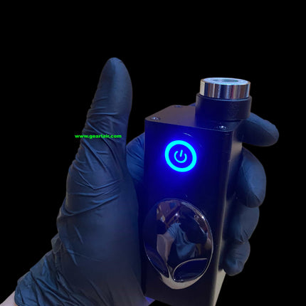 90W IPG Handheld Outdoor Laser Device Coaxial Green Positioning Light Black Anodized Aluminum Alloy M22 Lens Base Type-C 45