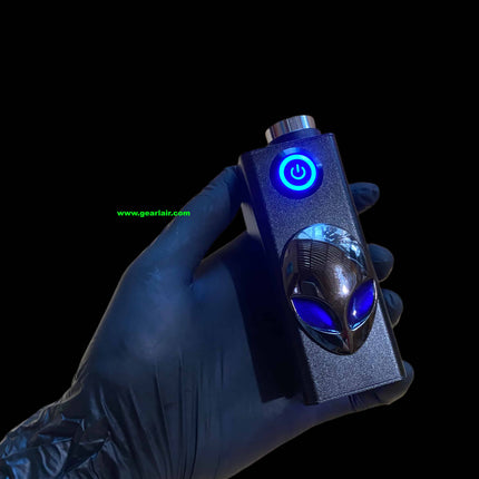 90W IPG Handheld Outdoor Laser Device Coaxial Green Positioning Light Black Anodized Aluminum Alloy M22 Lens Base Type-C 45