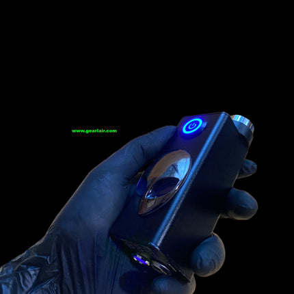 90W IPG Handheld Outdoor Laser Device Coaxial Green Positioning Light Black Anodized Aluminum Alloy M22 Lens Base Type-C 45