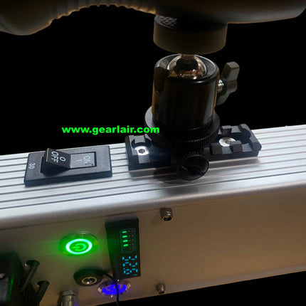 Laser Cannon Pump 300W All-Aluminum Shell Custom Heat Sink Cooling Adjustable 15-25cm Lens 30m Range High-Temp Protection