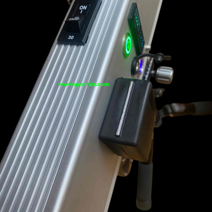Laser Cannon Pump 300W All-Aluminum Shell Custom Heat Sink Cooling Adjustable 15-25cm Lens 30m Range High-Temp Protection