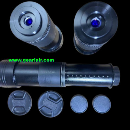 50X 70mm Aperture Variable Focus Laser Beam Expander Lens High Transmittance Coated Lens for Raycus Fiber Laser