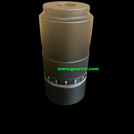 50X Mini Laser Beam Expander Zoom Focus Far Shoot Lens Fast Telescopic Adjustment for 100-500W Pump Source