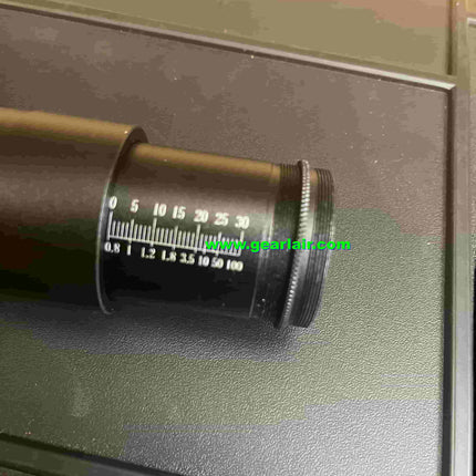 50X Mini Laser Beam Expander Zoom Focus Far Shoot Lens Fast Telescopic Adjustment for 100-500W Pump Source
