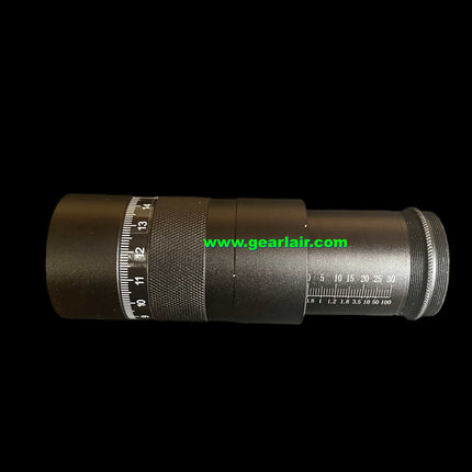 50X Mini Laser Beam Expander Zoom Focus Far Shoot Lens Fast Telescopic Adjustment for 100-500W Pump Source