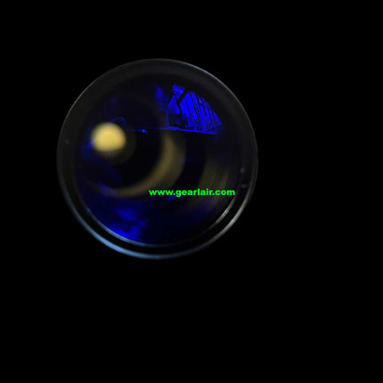 High Magnification Laser Lens Integrated Structure Fast Focus Anodized Aluminum Barrel Low Heat