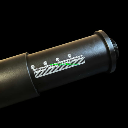 High Magnification Laser Lens Integrated Structure Fast Focus Anodized Aluminum Barrel Low Heat