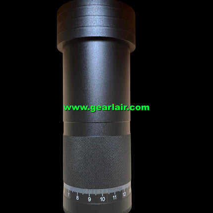 High Transmittance 70X Straight Out Laser Expander Lens Long Range Focusing Optical Accessory for Laser Equipment