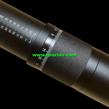 High Transmittance 70X Straight Out Laser Expander Lens Long Range Focusing Optical Accessory for Laser Equipment