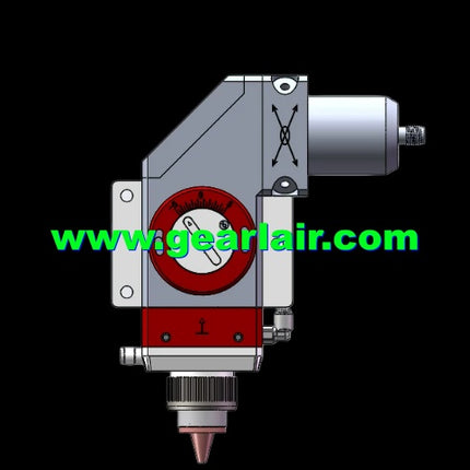 Micro Mini Fiber Laser Cutting Head for DIY – 2000W, SMA905, Capacitive Auto-Follow, Focus Adjustable