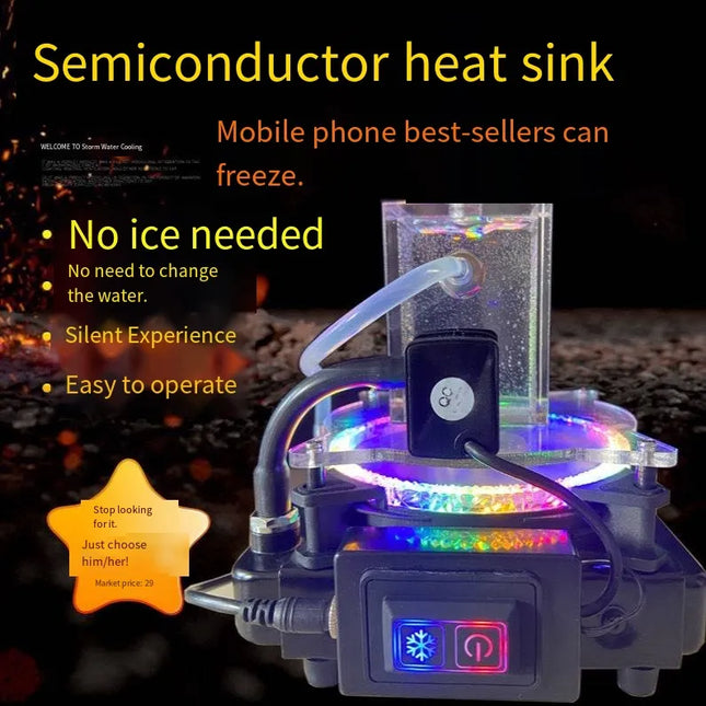 Water Cooling Semiconductor Cooling System - Universal Liquid Cooling Kit for Mobile Gaming & Esports image 1
