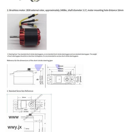 WOWCYCLE No.2 DIY RC Reverse Trike Kit - Full Unassembled Kit with Body & Lights (For Ages 16+) image 4