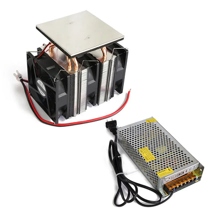 Semiconductor Refrigeration Platform - High-Efficiency Cooling Solution for Electronics & Devices - Single-core cooling board + power supply image
